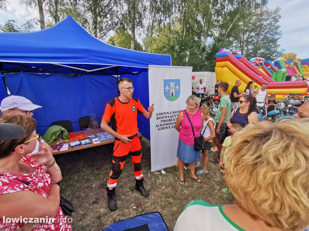 Barwne stoiska Kół Gospodyń Wiejskich na Święcie Gminy Głowno