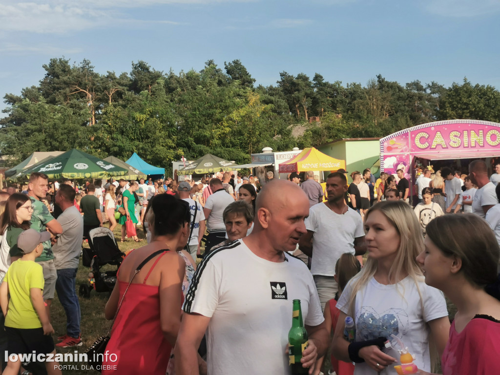 Barwne stoiska Kół Gospodyń Wiejskich na Święcie Gminy Głowno