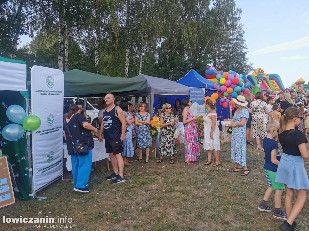 Barwne stoiska Kół Gospodyń Wiejskich na Święcie Gminy Głowno
