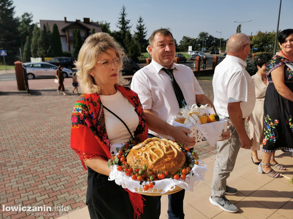 Dożynki w parafii pw. Chrystusa Dobrego Pasterza w Łowiczu.