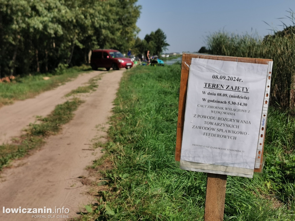 Zawody wędkarskie o puchar burmistrza Łowicza