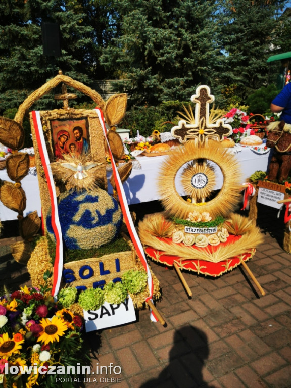 Uroczysta msza święta przy Sanktuarium w Domaniewicach.