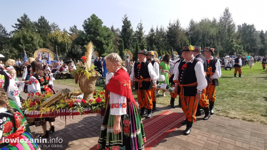 Uroczysta msza święta przy Sanktuarium w Domaniewicach.
