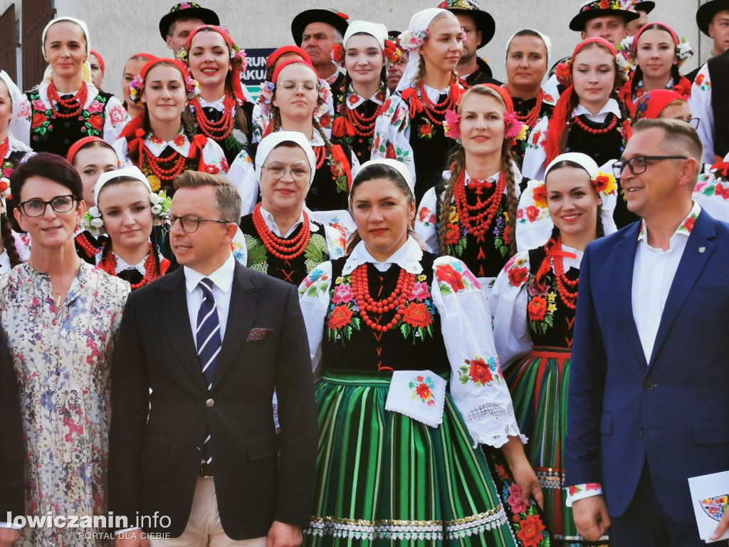 Uroczyste odsłonięcie Gwiozd Łowickich