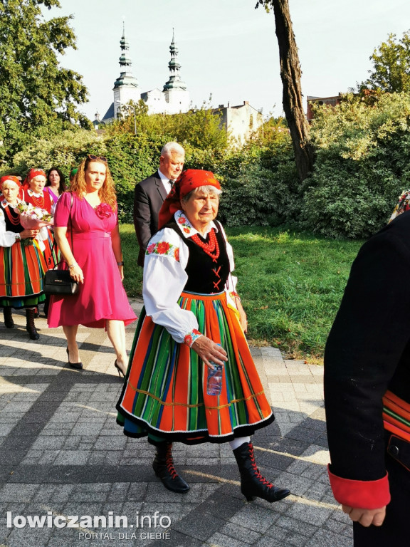 Uroczyste odsłonięcie Gwiozd Łowickich