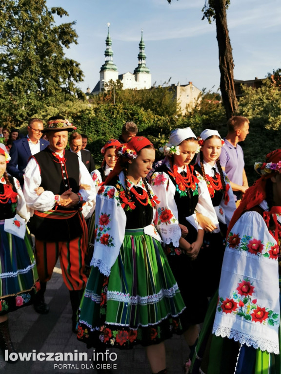 Uroczyste odsłonięcie Gwiozd Łowickich