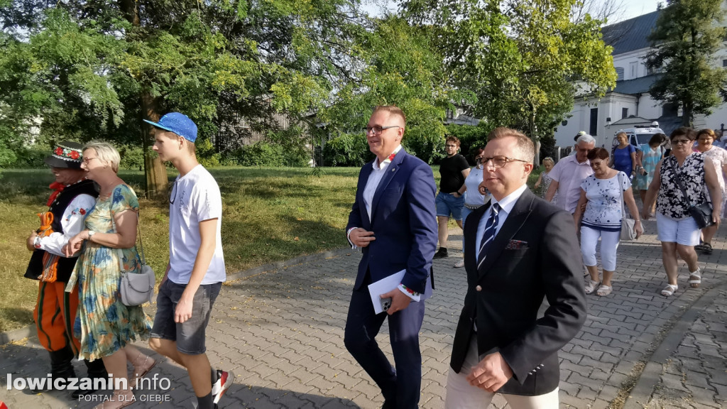 Uroczyste odsłonięcie Gwiozd Łowickich