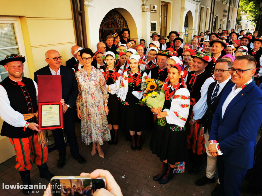 Uroczyste odsłonięcie Gwiozd Łowickich