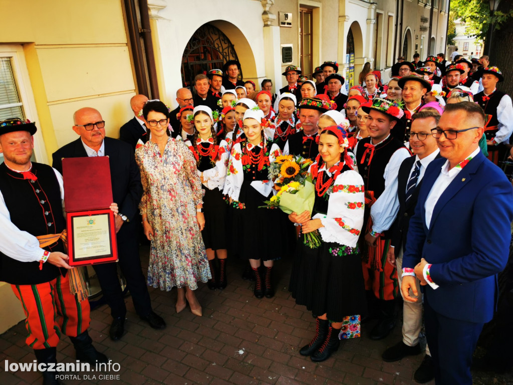 Uroczyste odsłonięcie Gwiozd Łowickich