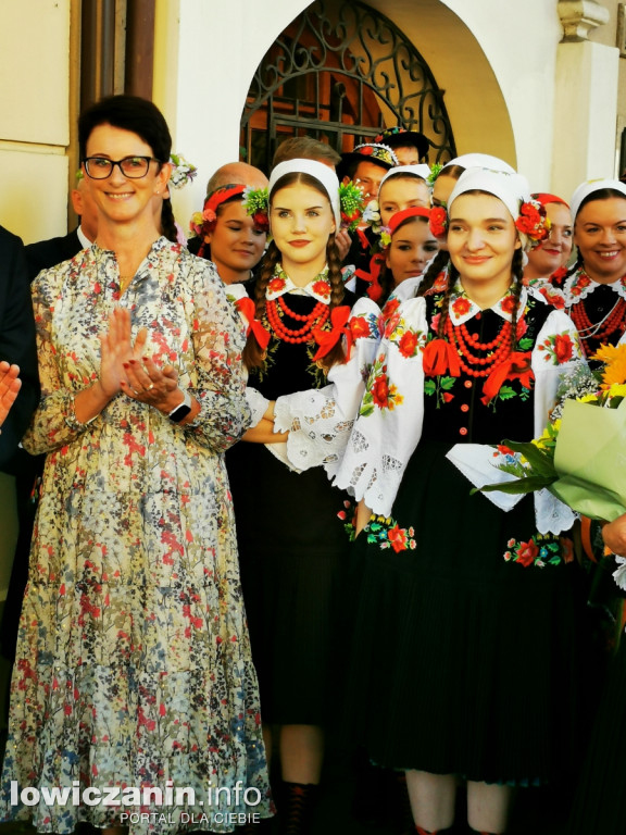 Uroczyste odsłonięcie Gwiozd Łowickich