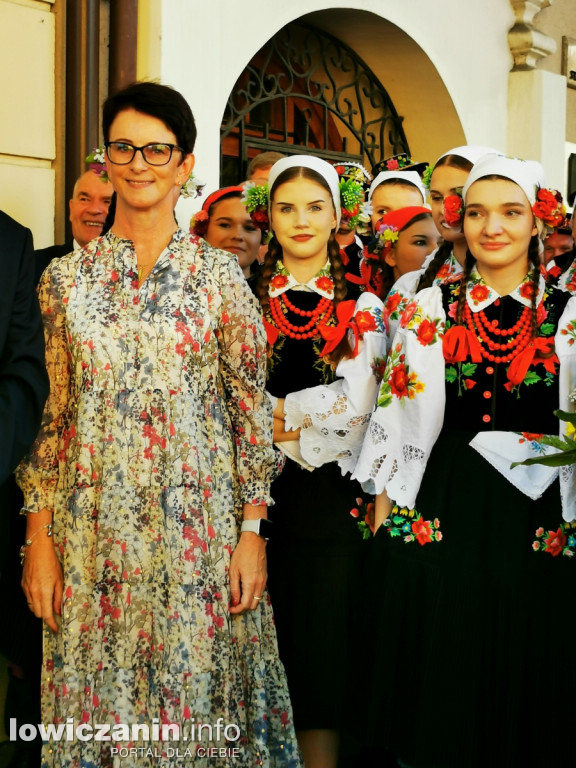 Uroczyste odsłonięcie Gwiozd Łowickich