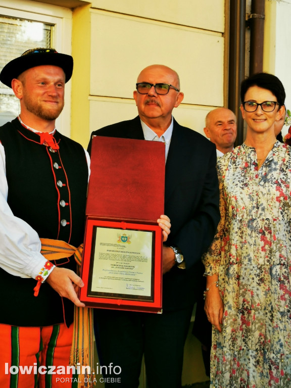 Uroczyste odsłonięcie Gwiozd Łowickich