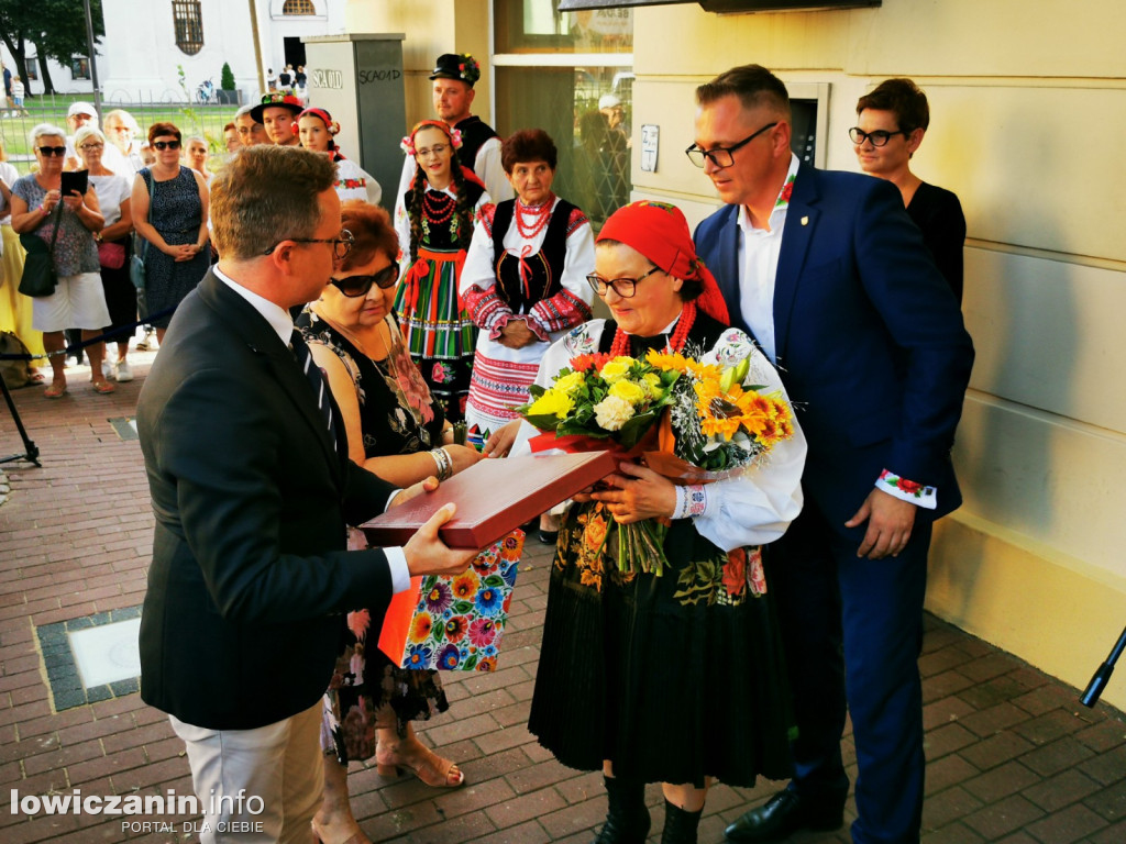 Uroczyste odsłonięcie Gwiozd Łowickich