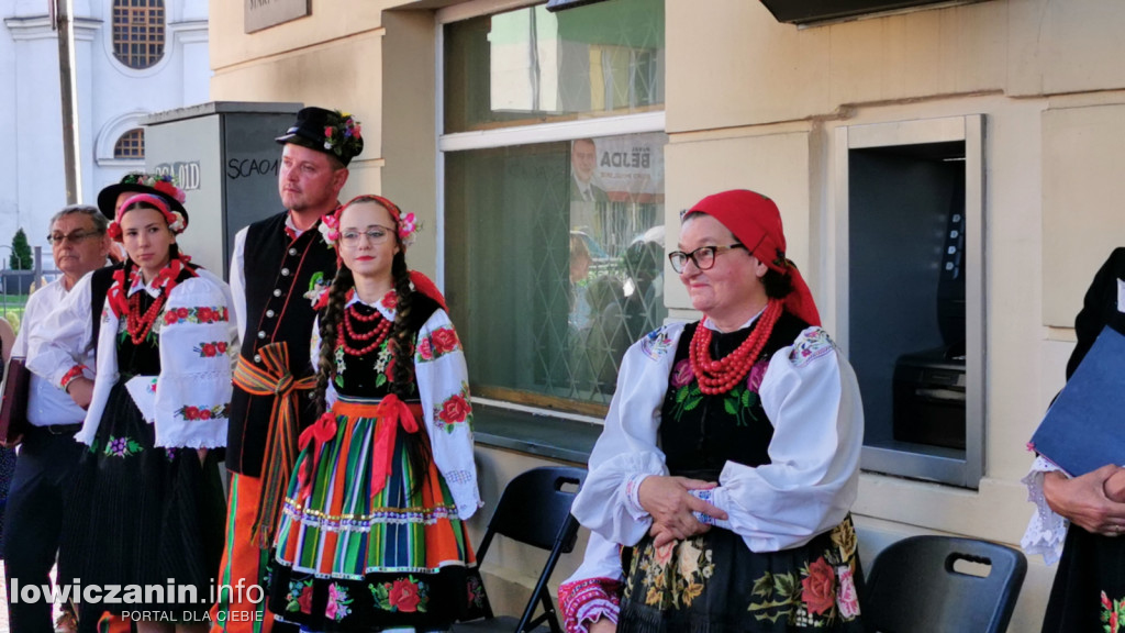 Uroczyste odsłonięcie Gwiozd Łowickich