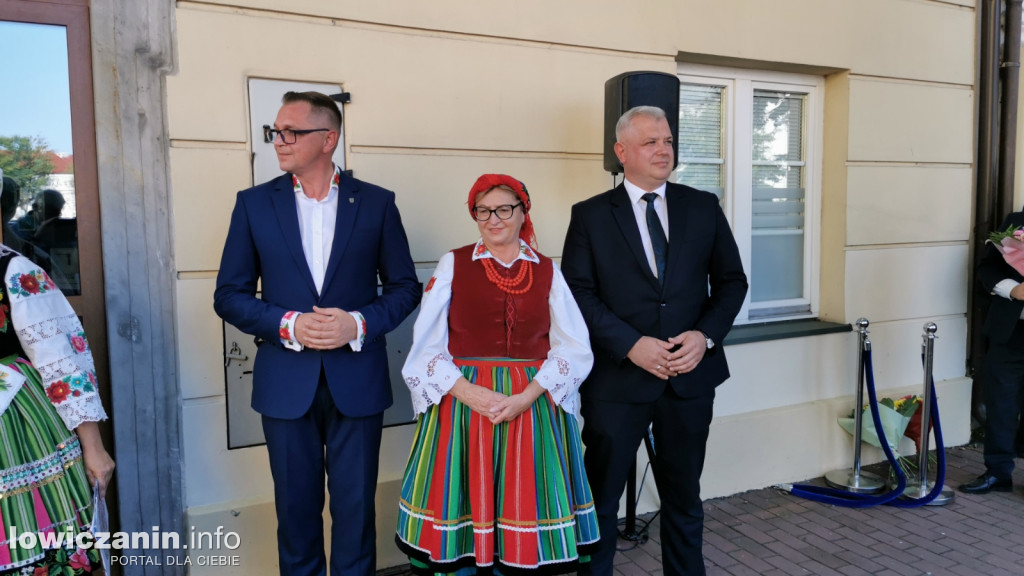 Uroczyste odsłonięcie Gwiozd Łowickich
