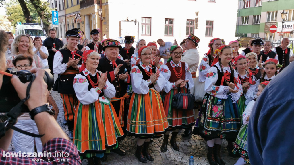Uroczyste odsłonięcie Gwiozd Łowickich