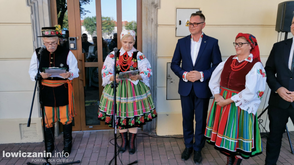 Uroczyste odsłonięcie Gwiozd Łowickich