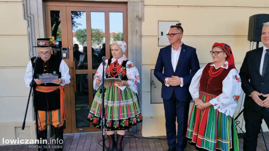 Uroczyste odsłonięcie Gwiozd Łowickich
