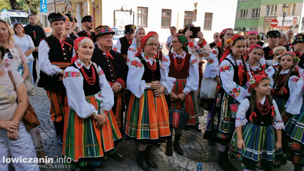 Uroczyste odsłonięcie Gwiozd Łowickich