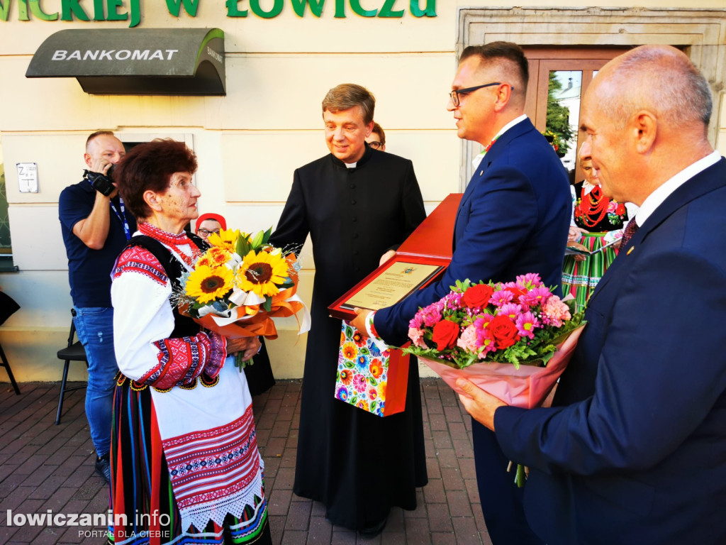 Uroczyste odsłonięcie Gwiozd Łowickich