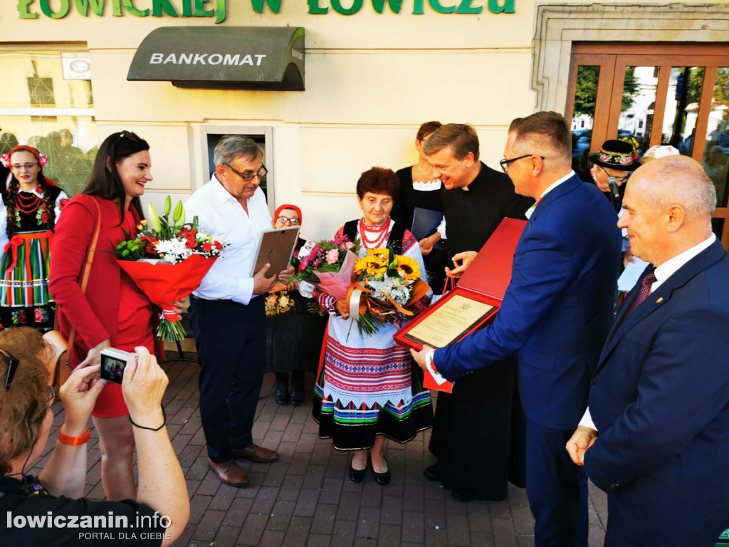 Uroczyste odsłonięcie Gwiozd Łowickich