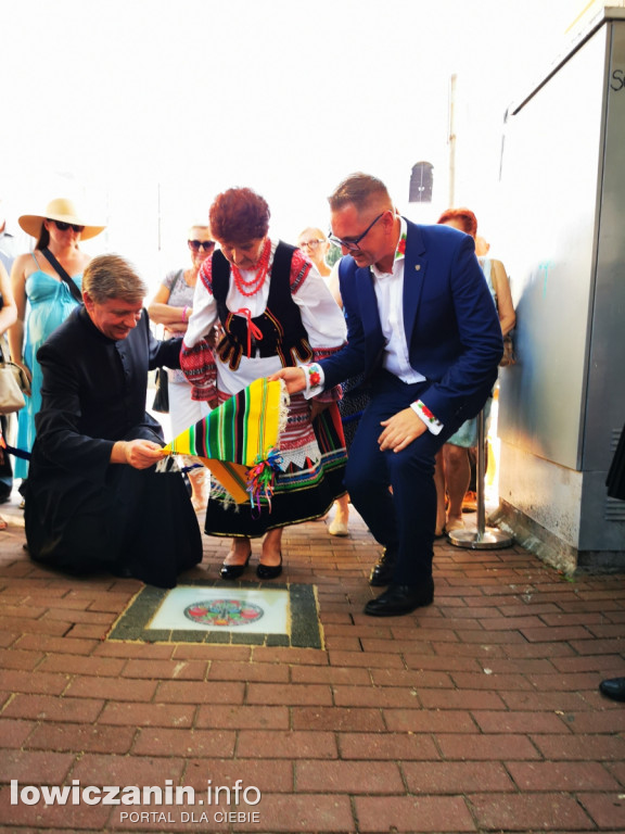 Uroczyste odsłonięcie Gwiozd Łowickich