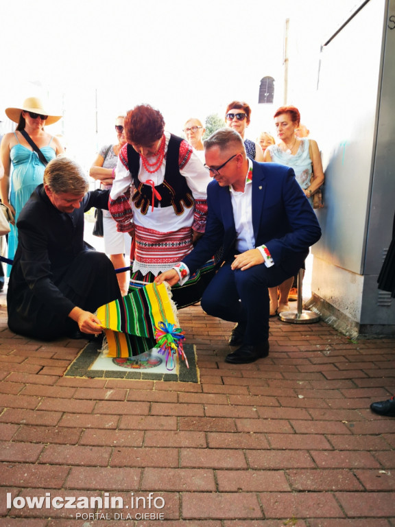Uroczyste odsłonięcie Gwiozd Łowickich