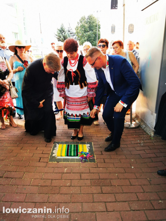 Uroczyste odsłonięcie Gwiozd Łowickich