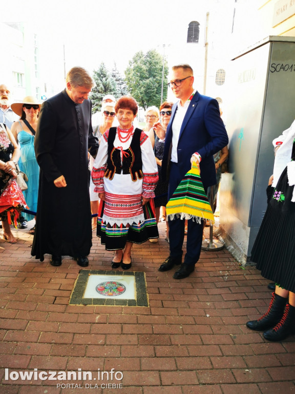 Uroczyste odsłonięcie Gwiozd Łowickich