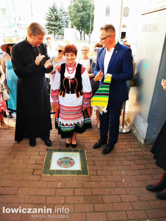 Uroczyste odsłonięcie Gwiozd Łowickich
