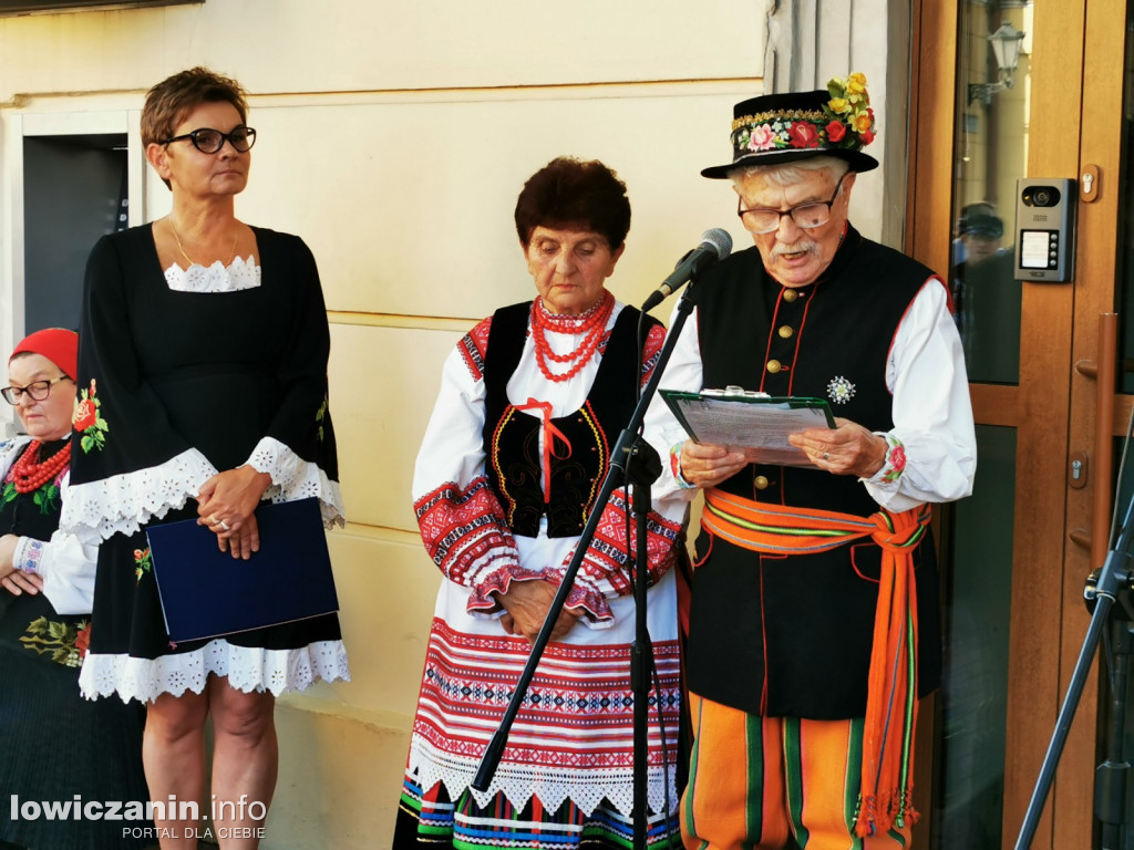 Uroczyste odsłonięcie Gwiozd Łowickich