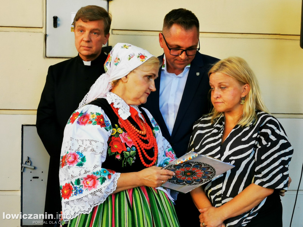 Uroczyste odsłonięcie Gwiozd Łowickich