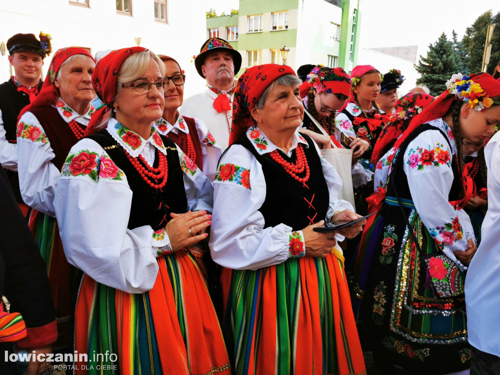 Uroczyste odsłonięcie Gwiozd Łowickich