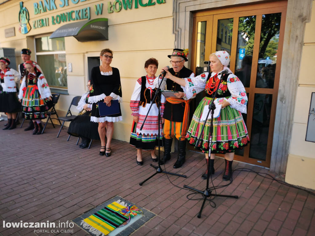 Uroczyste odsłonięcie Gwiozd Łowickich