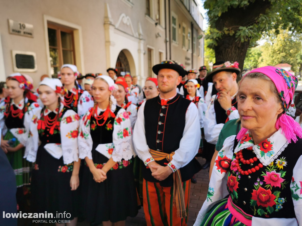 Uroczyste odsłonięcie Gwiozd Łowickich