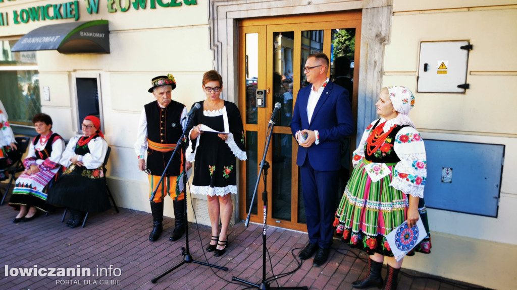 Uroczyste odsłonięcie Gwiozd Łowickich