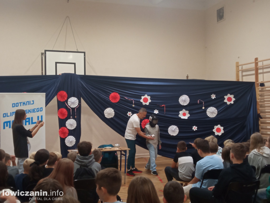 Mistrz Olimpijski odwiedził SP nr 1 w Łowiczu