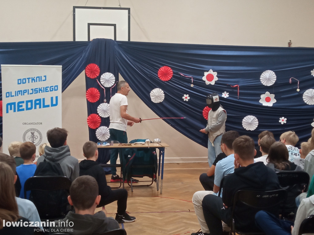 Mistrz Olimpijski odwiedził SP nr 1 w Łowiczu