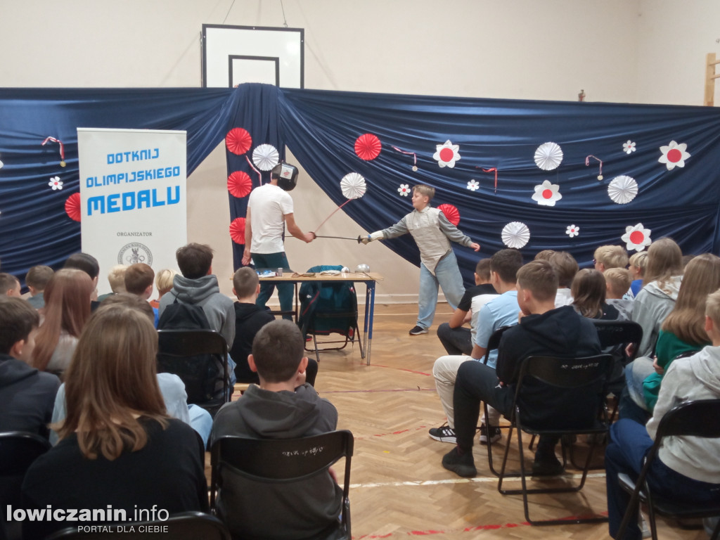 Mistrz Olimpijski odwiedził SP nr 1 w Łowiczu
