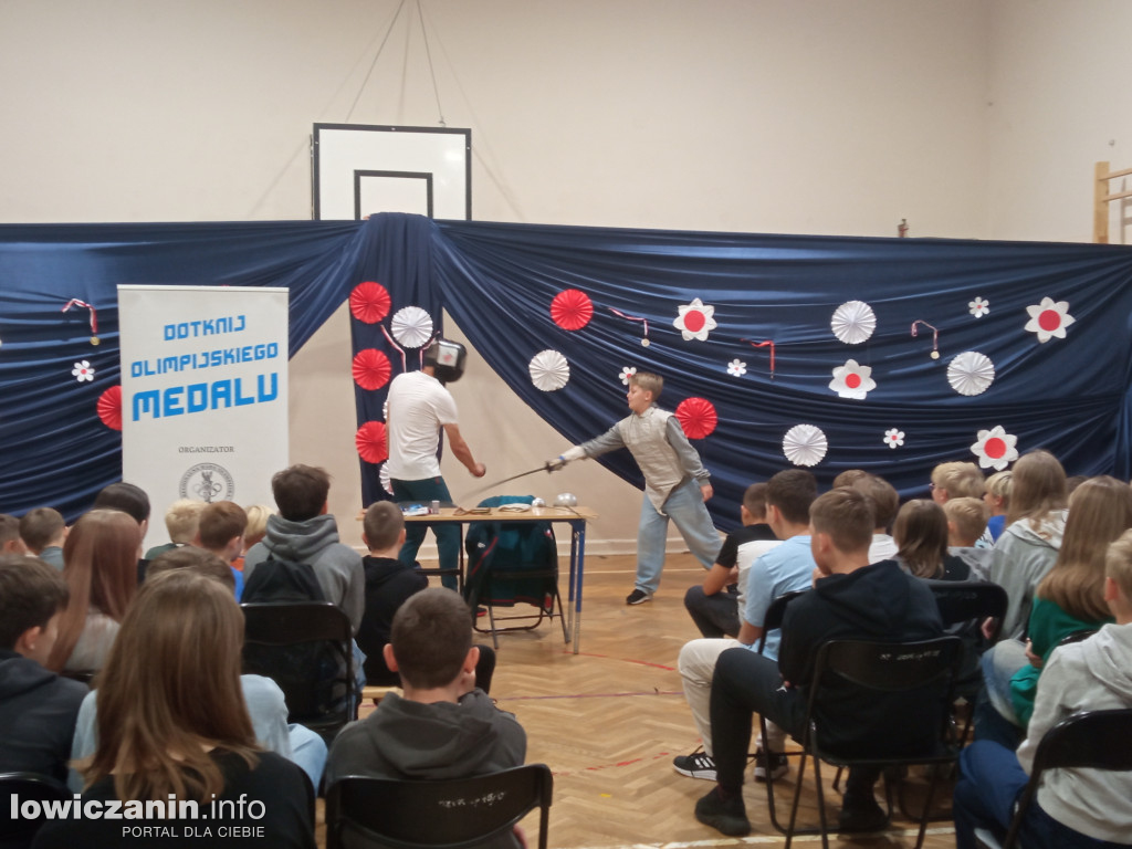 Mistrz Olimpijski odwiedził SP nr 1 w Łowiczu
