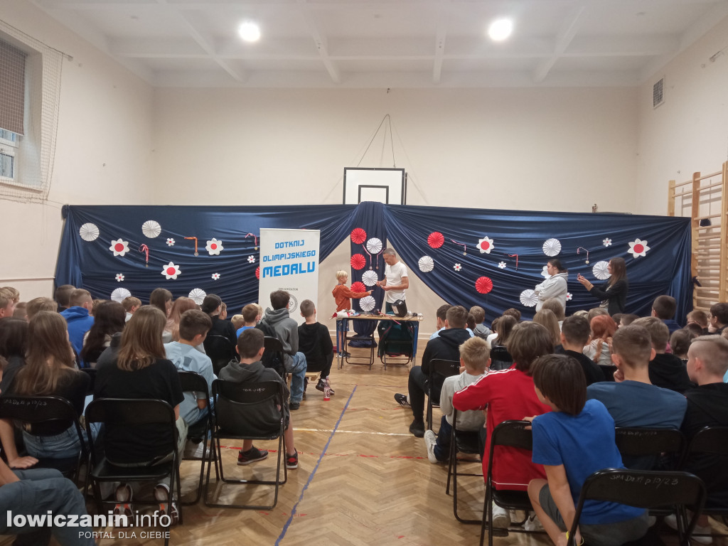 Mistrz Olimpijski odwiedził SP nr 1 w Łowiczu