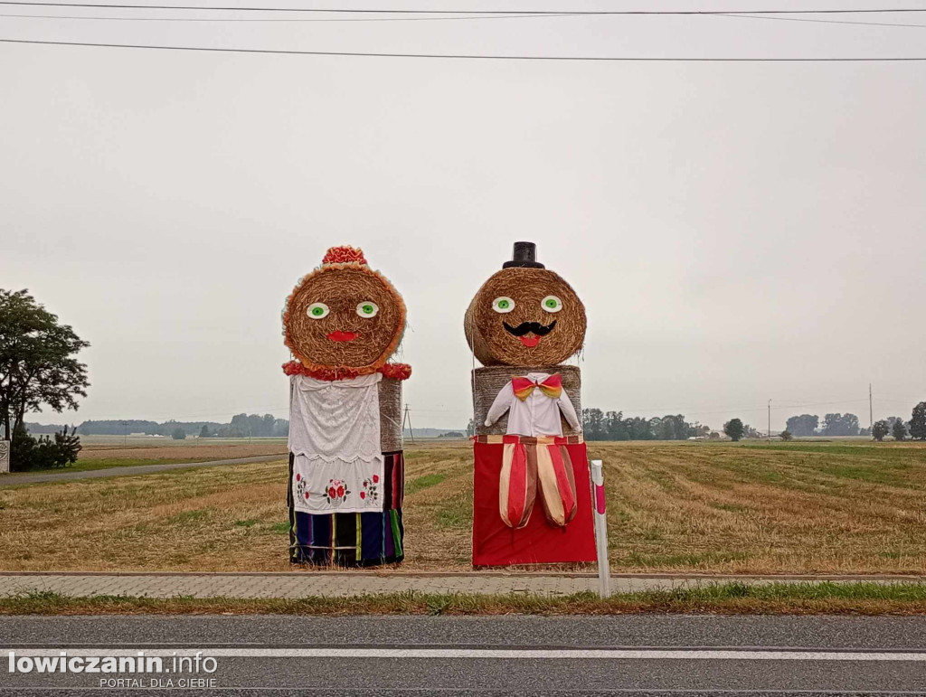 Słomiane cuda na dożynki w Jamnie