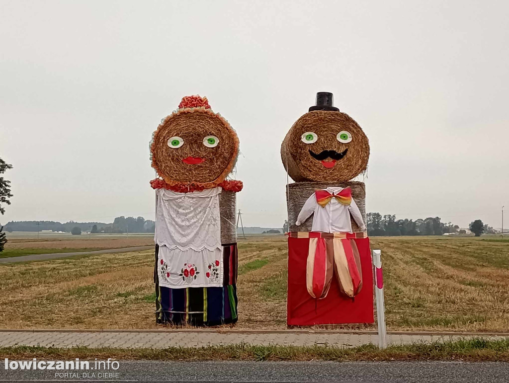 Słomiane cuda na dożynki w Jamnie