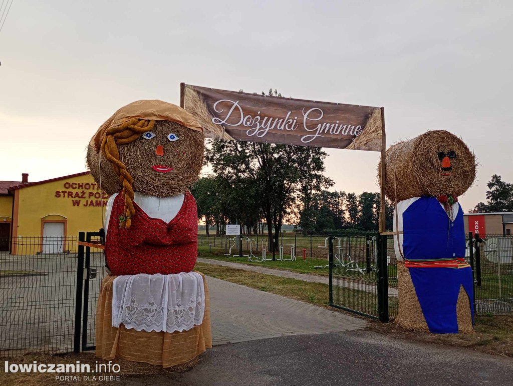 Słomiane cuda na dożynki w Jamnie