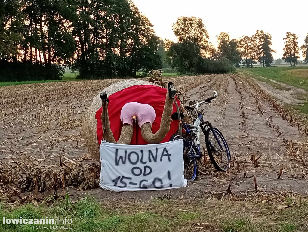 Słomiane cuda na dożynki w Jamnie