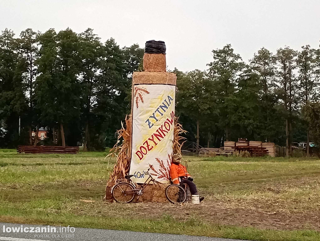 Słomiane cuda na dożynki w Jamnie