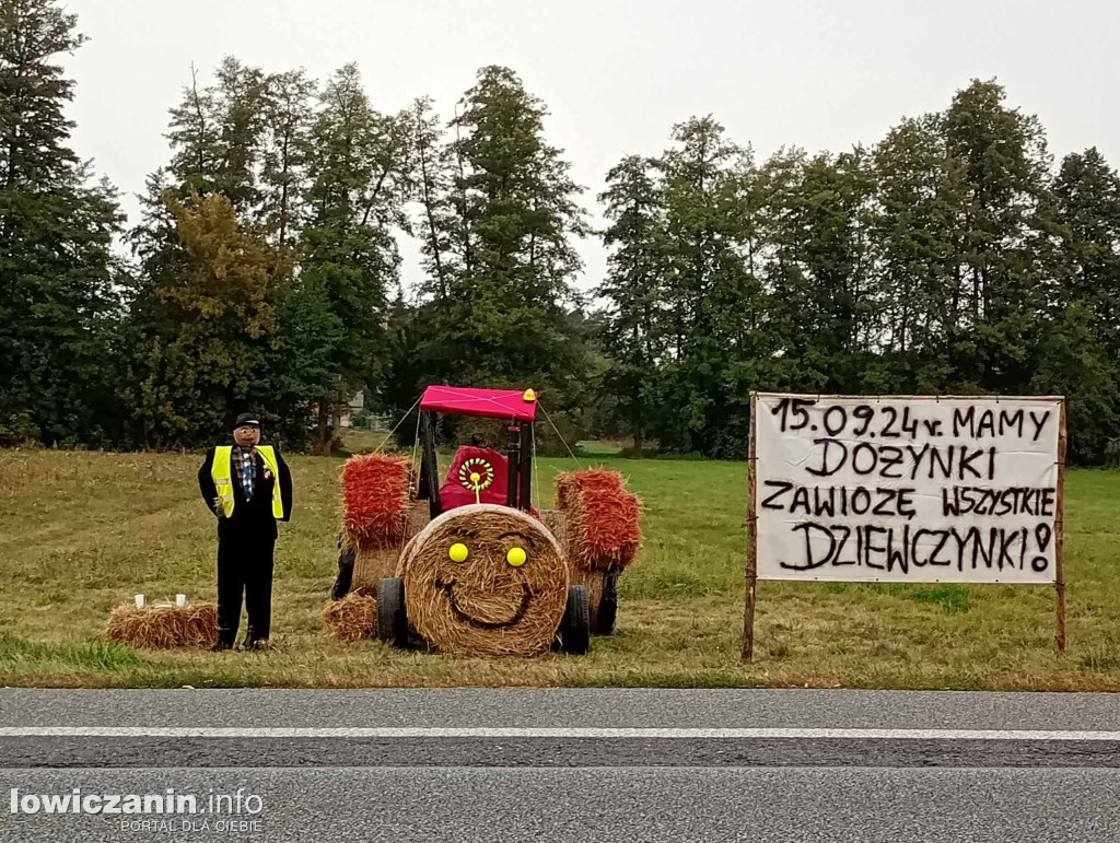 Słomiane cuda na dożynki w Jamnie