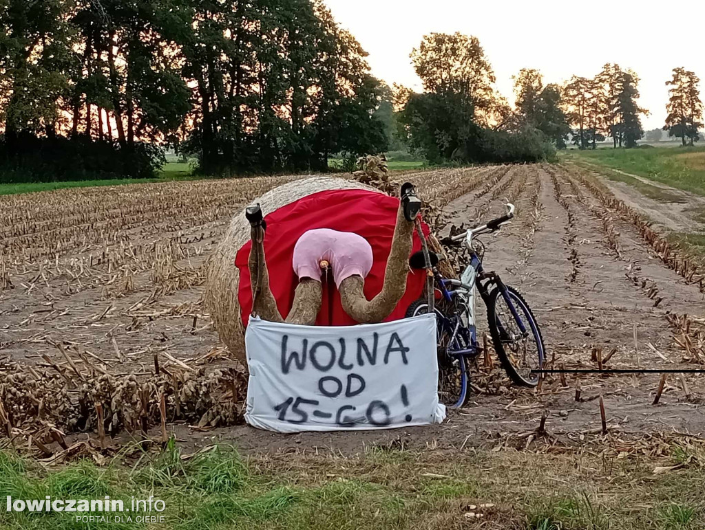 Słomiane cuda na dożynki w Jamnie