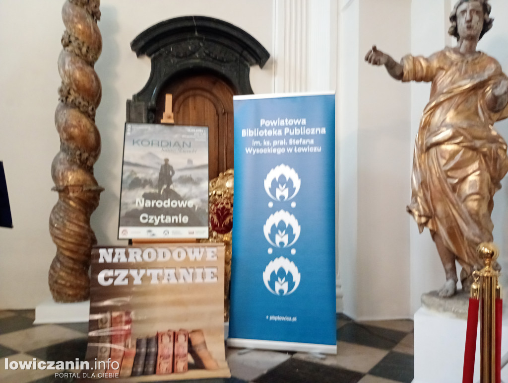 Narodowe Czytanie w łowickim muzeum