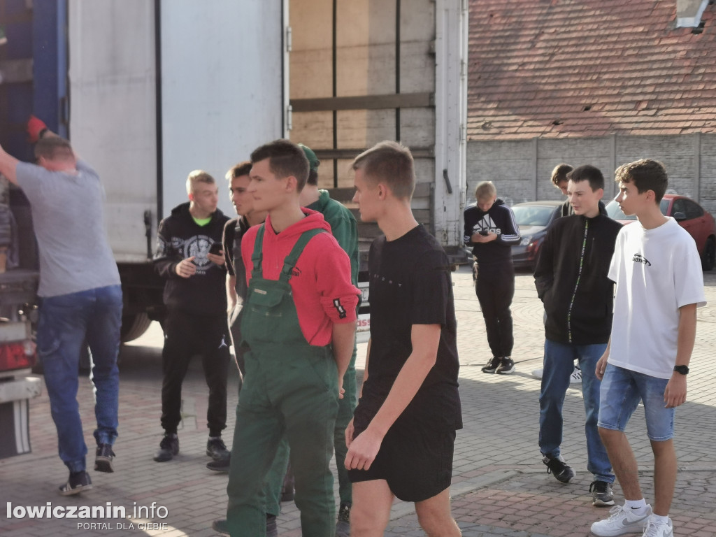 Transport z darami dla powodzian